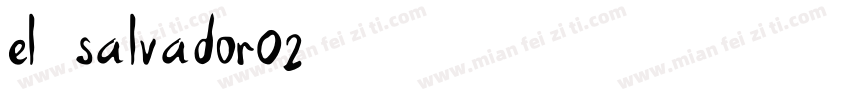 El Salvador02字体转换